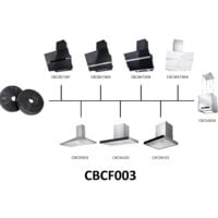 Filtre à Charbon Actif Pour Hotte Aspirante 45 X 27 Cm - Achat / Vente