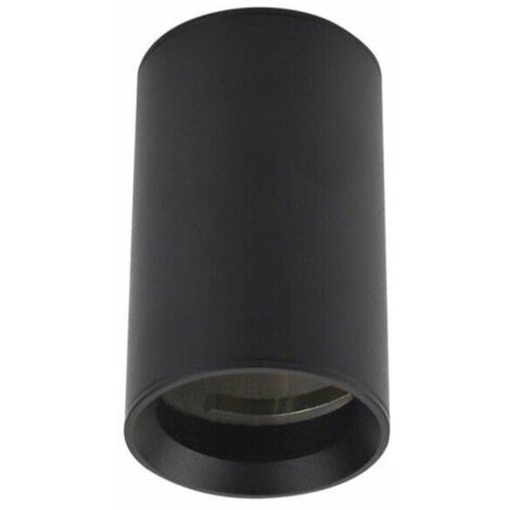 Silumen – Spot LED en saillie GU10 noir – Efficace pour éclairage intérieur – Design moderne – Compatible avec ampoules GU10 – 230V