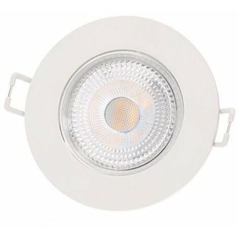 Silumen – Spot encastrable LED 5W IP65 Ø72mm blanc neutre – Éclairage discret pour pièces humides – Pour installation dans salles de bain
