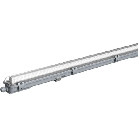 Kit de Réglette LED IP65 + Tube Néon LED 150cm T8 22W - Unité / Blanc Neutre  - SILUMEN