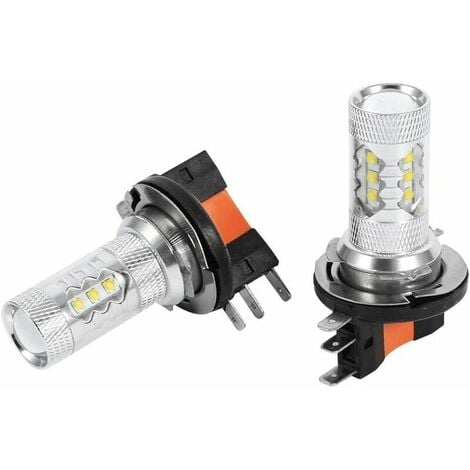 H15 LED Lampen Kit CANBUS Tagfahrlicht DRL + Fernlicht 6500K Weiß