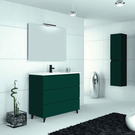 Mueble de baño con patas Royal doble seno