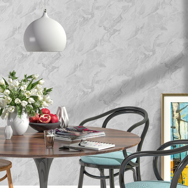 Papier Peint Uni Rose Pour Chambre Enfant Tapisserie Intissée Rose