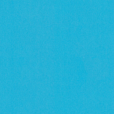 Papier peint turquoise pour salle de bain Tapisserie murale bleue effet textile Papiers peints couleur vive idéal pour cuisine (1/4)