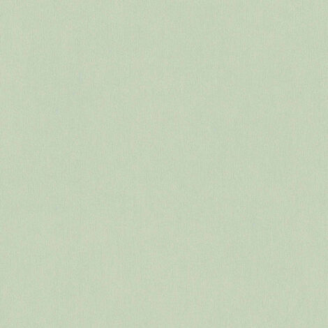 Papier peint vert idéal chambre bébé Tapisserie chambre enfant verte intissée Papier peint uni pastel lavable idéal chambre garçon (1/4)