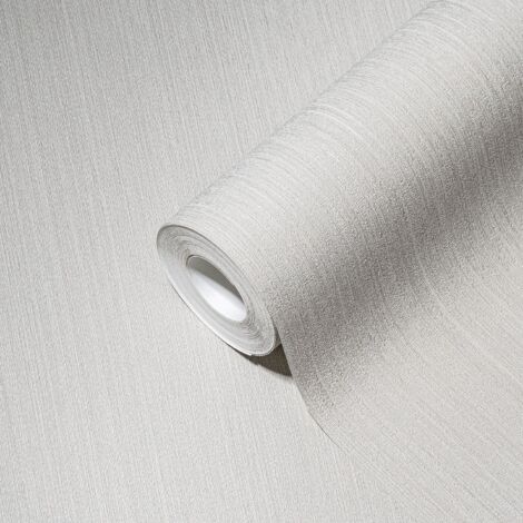 Papier peint uni argent gris Papier peint mural uni avec vinyle clair Papier peint moderne intissé simple lavable