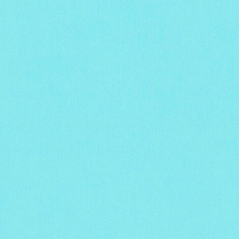 Papier peint bleu intissé idéal chambre garçon Tapisserie chambre fille bleu clair intissée Papier peint uni lavable pour chambre enfant (1/4)