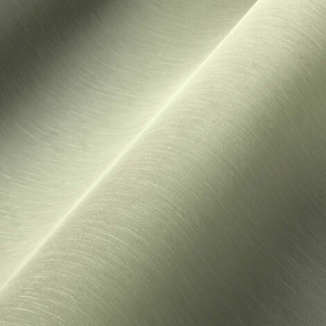 Papier peint intissé vert pastel Tapisserie effet textile gaufrage Papier peint minimaliste rayures verticales idéal pour salon