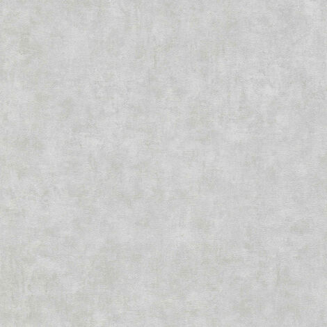 Papier peint monochrome gris Tapisserie unie aspect ciment mur en béton Papier peint plâtre minimaliste idéal pour chambre