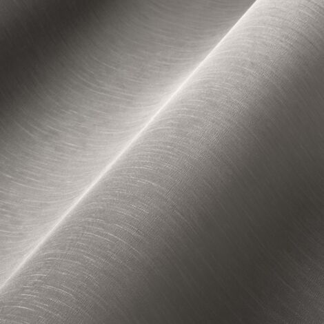 Papier peint intissé gris foncé Tapisserie effet textile gaufrage Papier peint minimaliste rayures verticales idéal pour bureau (1/3)