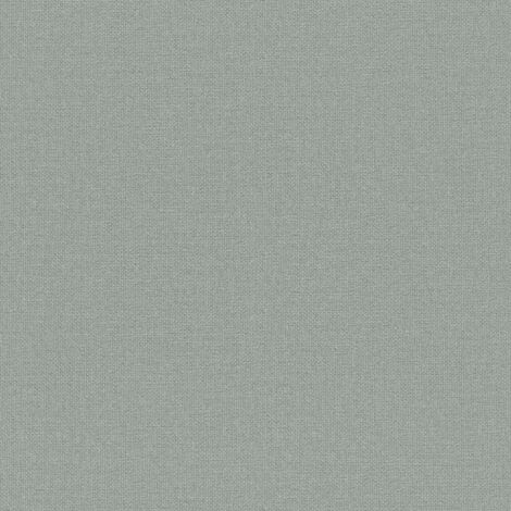 Papier peint intissé uni vert gris Tapisserie texturée aspect textile Papier peint gaufrage monochrome style minimaliste idéal pour salon (1/4)