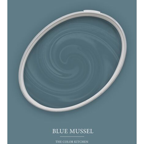 Peinture bleu pierre mat moderne et résistante Peinture facile à appliquer Peinture The Color Kitchen TCK3011 2,5L
