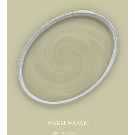 Peinture vert wasabi mat moderne et résistante Peinture facile à appliquer Peinture The Color Kitchen TCK4001 2,5L (1/4)