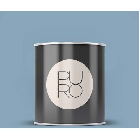 Peinture bleu marée mat moderne et résistante Peinture satinée facile à appliquer Peinture PURO Premium C3007 2,5L (1/4)