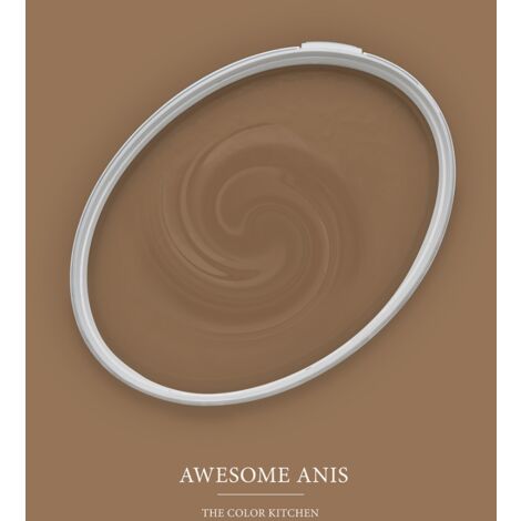 A.S. Creations – Peinture murale marron chocolat mat 2,5L – Haute couvrance classe 1 – Résistance à l'abrasion humide classe 2 – Facile à appliquer (1/5)