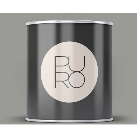 Peinture gris froid mat moderne et résistante Peinture facile à appliquer Peinture PURO Premium C1004 2,5L (1/4)