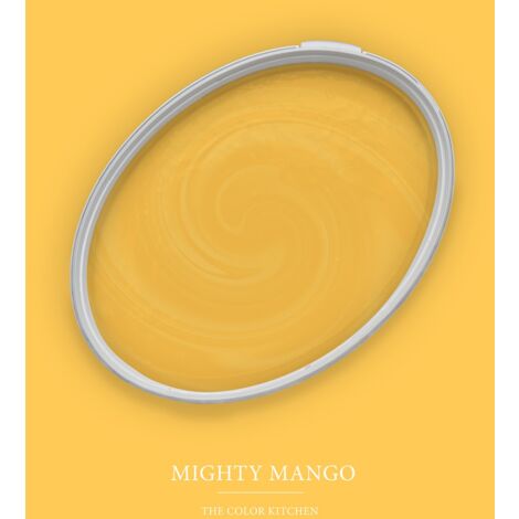 Peinture jaune mangue mat moderne et résistante Peinture facile à appliquer Peinture The Color Kitchen TCK5003 2,5L (1/5)