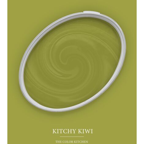 Peinture vert kiwi mat moderne et résistante Peinture facile à appliquer Peinture The Color Kitchen TCK4009 2,5L (1/4)