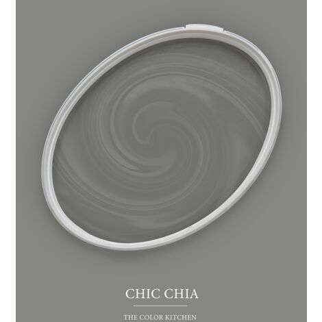 Peinture gris foncé mat moderne et résistante Peinture facile à appliquer Peinture The Color Kitchen TCK1006 2,5L (1/5)