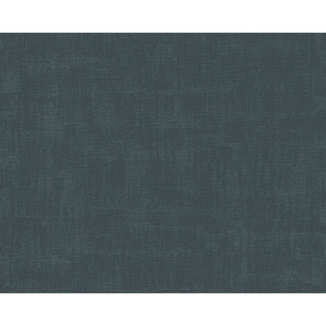 Papier peint uni vert pétrole Tapisserie texturée pour chambre et salon Papier peint intissé élégant pour couloir (1/4)