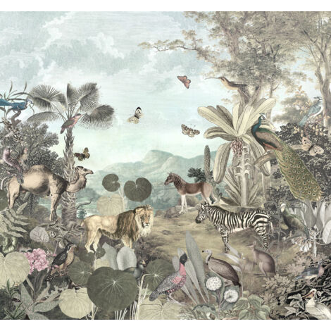 Papier peint panoramique enfant Paix et Harmonie (1/4)