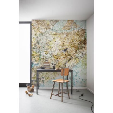 Papier peint panoramique modern,urban Mix Carte (1/4)