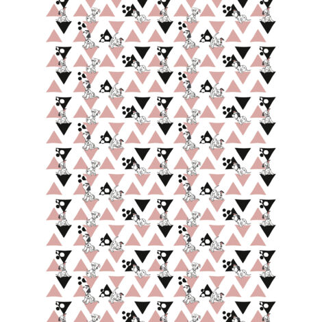 Papier peint intissé Chambre bebe Les 101 Dalmatiens Disney 200 X 280 CM (1/4)