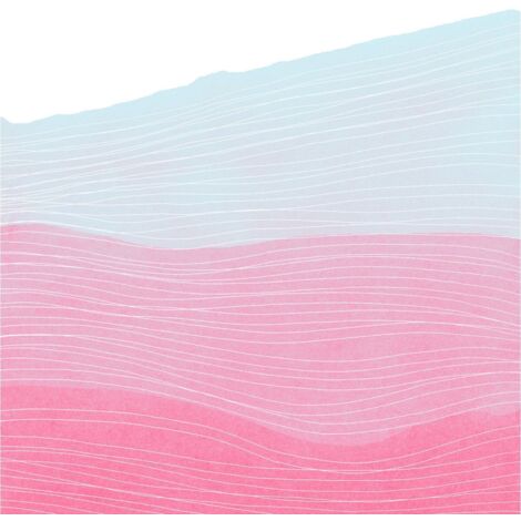 Papier peint panoramique minimaliste,modern Rues Fraise (1/5)