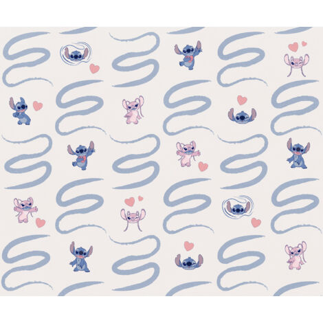 Papier peint panoramique enfant Lilo et Stitch Sois Gentil (1/3)