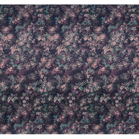 Papier peint panoramique naturel Botanique Aubergine
