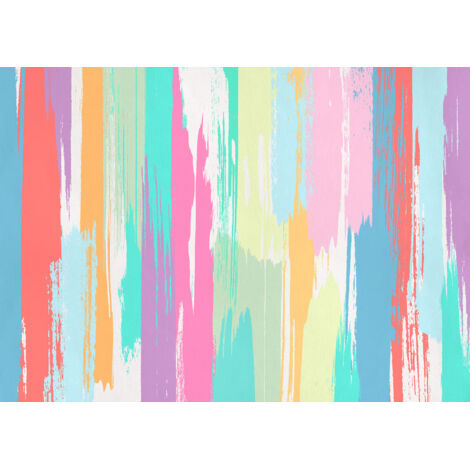Papier peint panoramique modern Pluie de Couleurs (1/5)