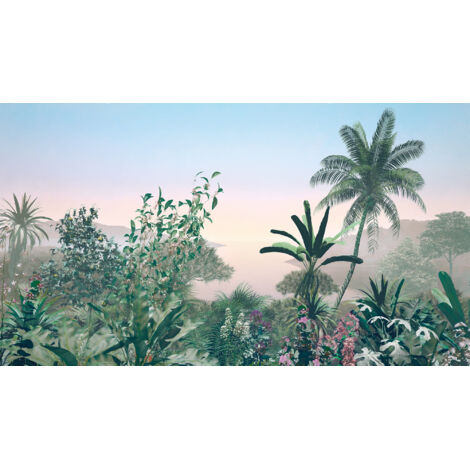 Papier peint panoramique méditerranéen,naturel Matin (1/4)