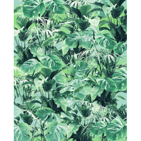 Papier peint panoramique modern Toujours Vert (1/4)