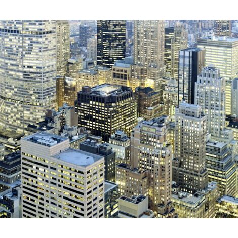 Papier peint panoramique moderne Travail de Nuit (1/3)