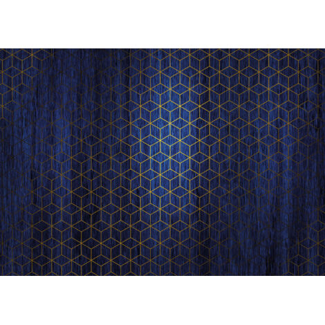 Papier peint panoramique modern Mystique Bleu (1/4)