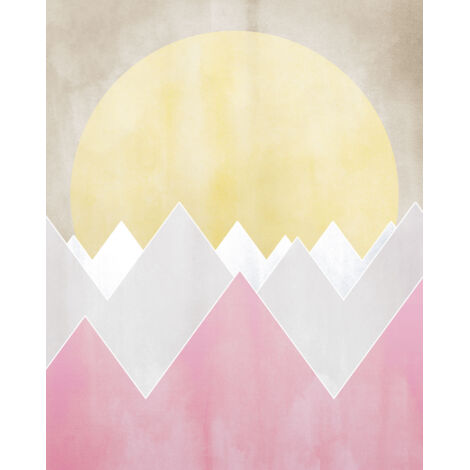 Papier peint panoramique enfant Lever de Soleil Printemps (1/4)