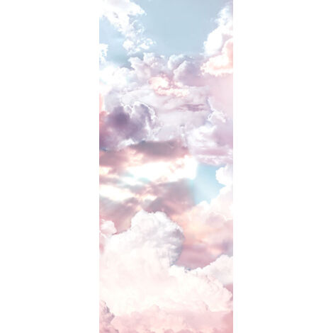 Papier peint panoramique romantique,naturel Panneau Nuages