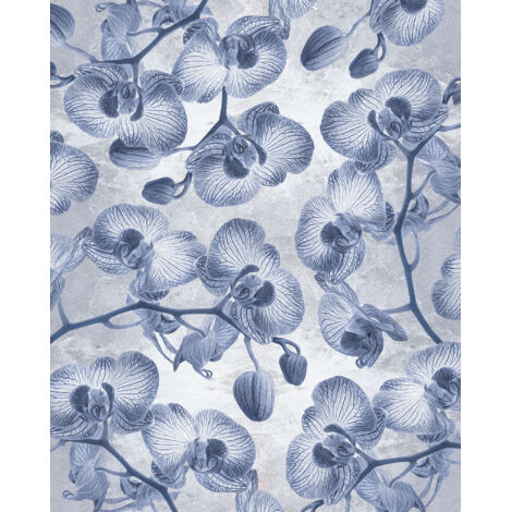 Papier peint panoramique méditerranéen Orchidée (1/5)