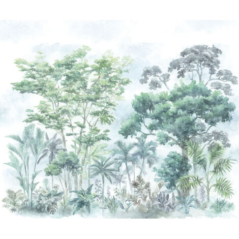Papier peint panoramique classique,naturel Bois de Fierté (1/4)