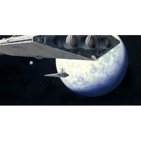 Papier peint panoramique moderne Star Wars Classique RMQ Destroyer Stellaire (1/4)