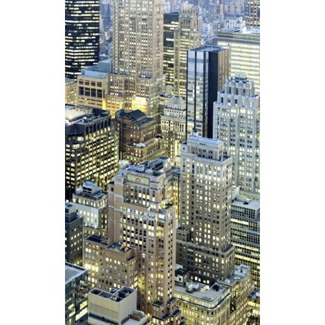 Papier peint panoramique moderne Travail de Nuit (1/3)
