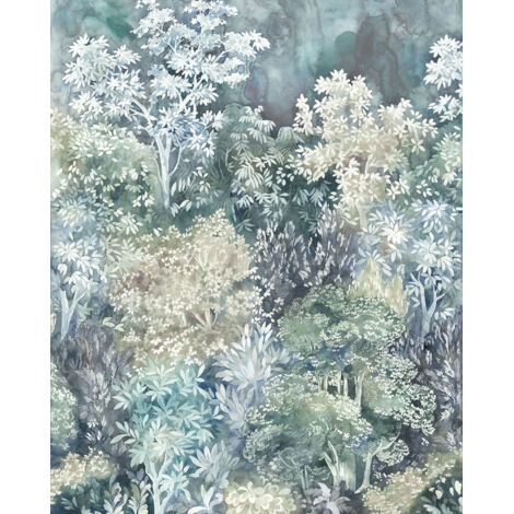Papier peint panoramique modern Forêt Enchantée (1/5)