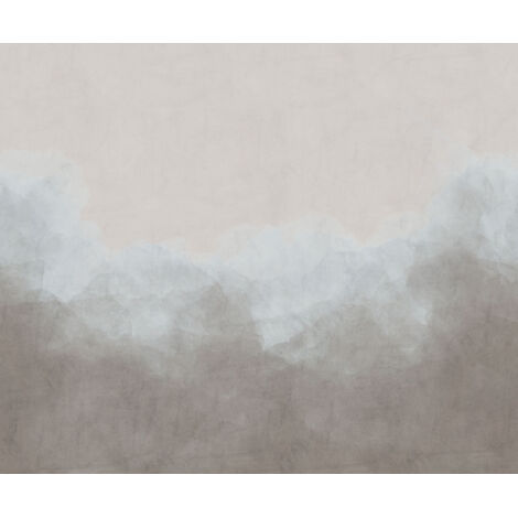 Papier peint panoramique classique,minimaliste Filament Brumeux (1/4)