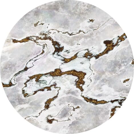 Komar Marble Vibe 125 x 125 cm, Stickers pour les murs D1-048 (1/3)