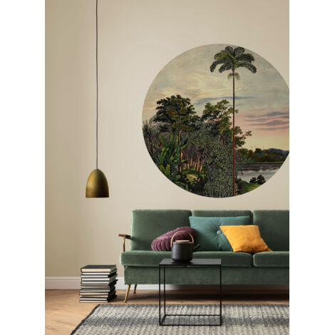 Komar Vintage Landscape 125 x 125 cm, Stickers pour les murs D1-094 (1/2)