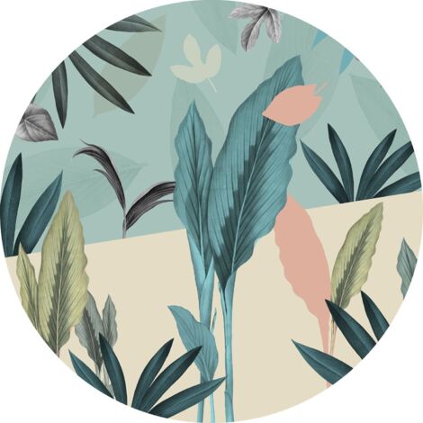 Komar Pale Leaves 125 x 125 cm, Stickers pour les murs D1-091 (1/3)
