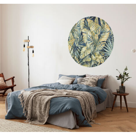 Komar Feuilles Tropicales 125 x 125 cm, Stickers pour les murs D1-090 (1/2)