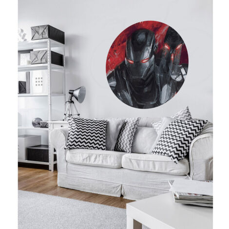 Komar Avengers Painting War-Machine 125 x 125 cm, Stickers pour les murs DD1-050 (1/3)