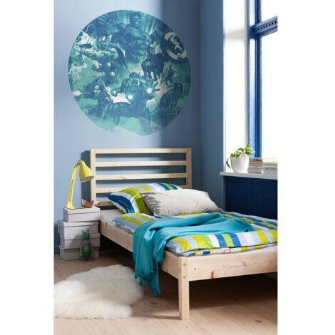 Komar Avengers Blue Power 125 x 125 cm, Stickers pour les murs DD1-031 (1/3)
