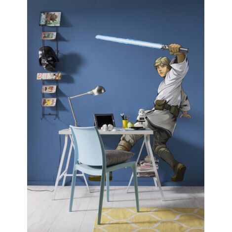 Komar Star Wars XXL Luke Skywalker 127 x 200 cm, Stickers pour les murs 12407 (1/4)